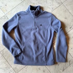 Brooks Brothers fleece quarter zip pullover - size M